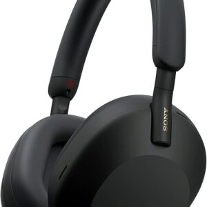 Sony WH-1000XM5 Schwarz, Kabelloser Over-Ear-Kopfhörer mit Noise Cancelling, Hi-Res Audio und bis zu 30 Std. Akkulaufzeit | Zustand: Sehr Gut