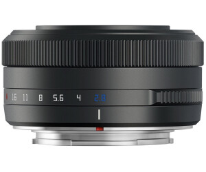 TTArtisan AF 27mm f/2.8 Fujifilm X, Kompaktes Pancake-Objektiv mit Autofokus, Blendenring und USB-C Firmware-Update über Rückdeckel. | Zustand: Sehr Gut