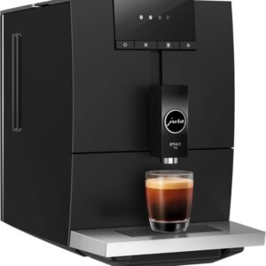 Jura ENA 4 Metropolitan Black, Kaffeevollautomat, kompakt, One-Touch, AromaG3-Mahlwerk, P.E.P. | Zustand: Gut