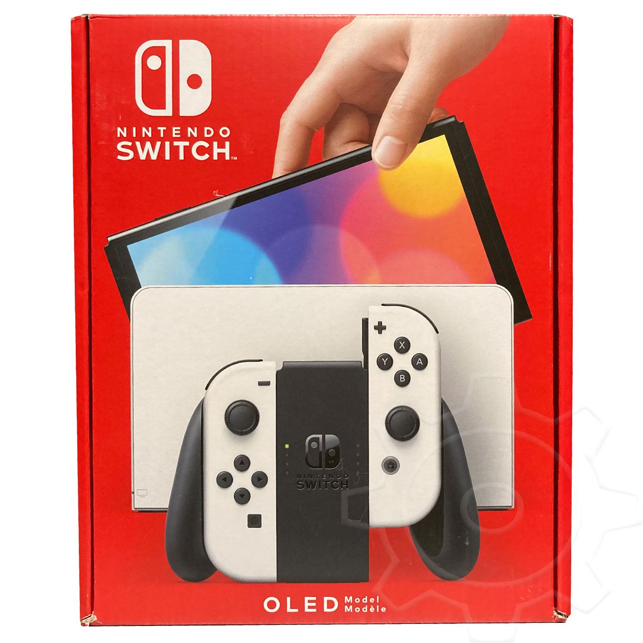 Nintendo Switch OLED, Mit 7-Zoll OLED-Display, 64 GB Speicher und LAN-Anschluss im Dock. | Zustand:: Sehr Gut | Farbe: schwarz – Bild 2