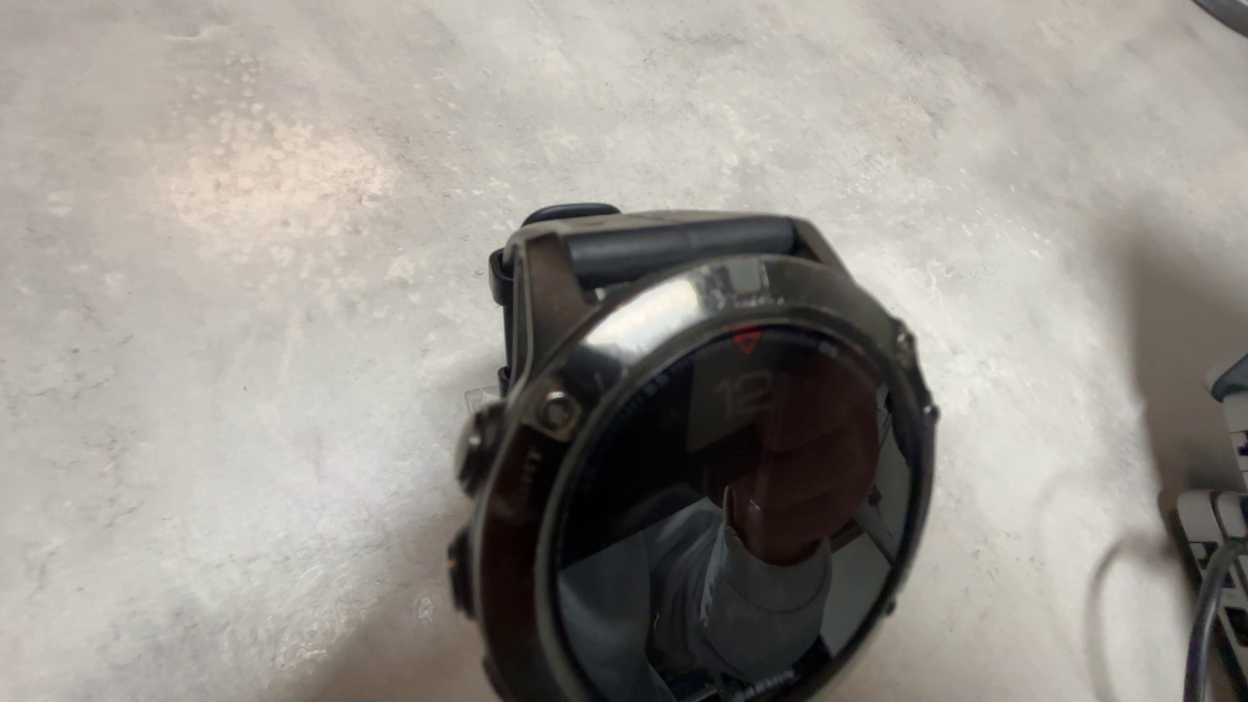 Garmin Fenix 5X, Multisport GPS-Uhr mit vorinstallierten TOPO-Karten. Inkl. Ladegerät..Zerkratzt. | Zustand: Gut | Farbe: schwarz – Bild 3