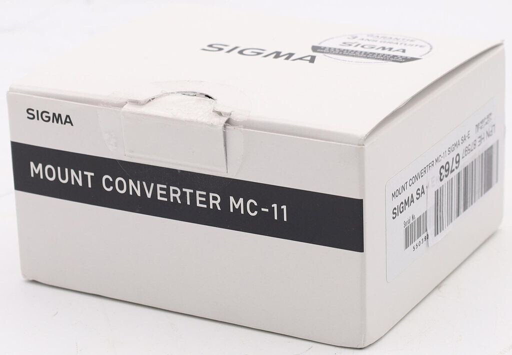 Sigma Mount Converter MC-11 SA-E Schwarz, Objektivadapter für Sigma SA-Mount-Objektive an Sony E-Mount-Kameragehäuse | Zustand: Sehr Gut – Bild 3