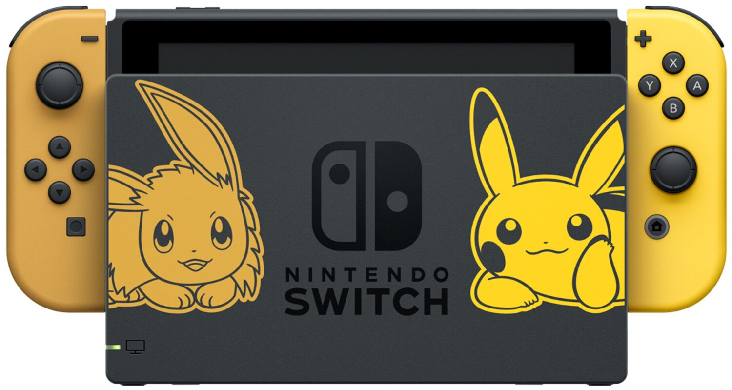Nintendo Switch Pikachu Edition Set, Konsole mit Pikachu-Skin. Originalverpackung | Zustand:: Sehr Gut | Farbe: schwarz – Bild 2