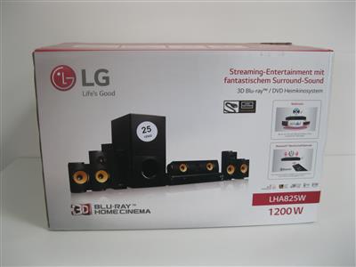 LG LHA825W, Schwarz, 5.1 3D Blu-ray Heimkinosystem, 1200 Watt, Smart TV, WLAN, Bluetooth, OVP | Zustand: Wie Neu – Bild 2