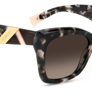 Missoni MIS 0219/S ONS/HA Havana, Damen-Sonnenbrille, Acetat, Havana-Muster, Bügel mit goldenem Missoni-Logo | Zustand: Sehr Gut | Farbe: schwarz