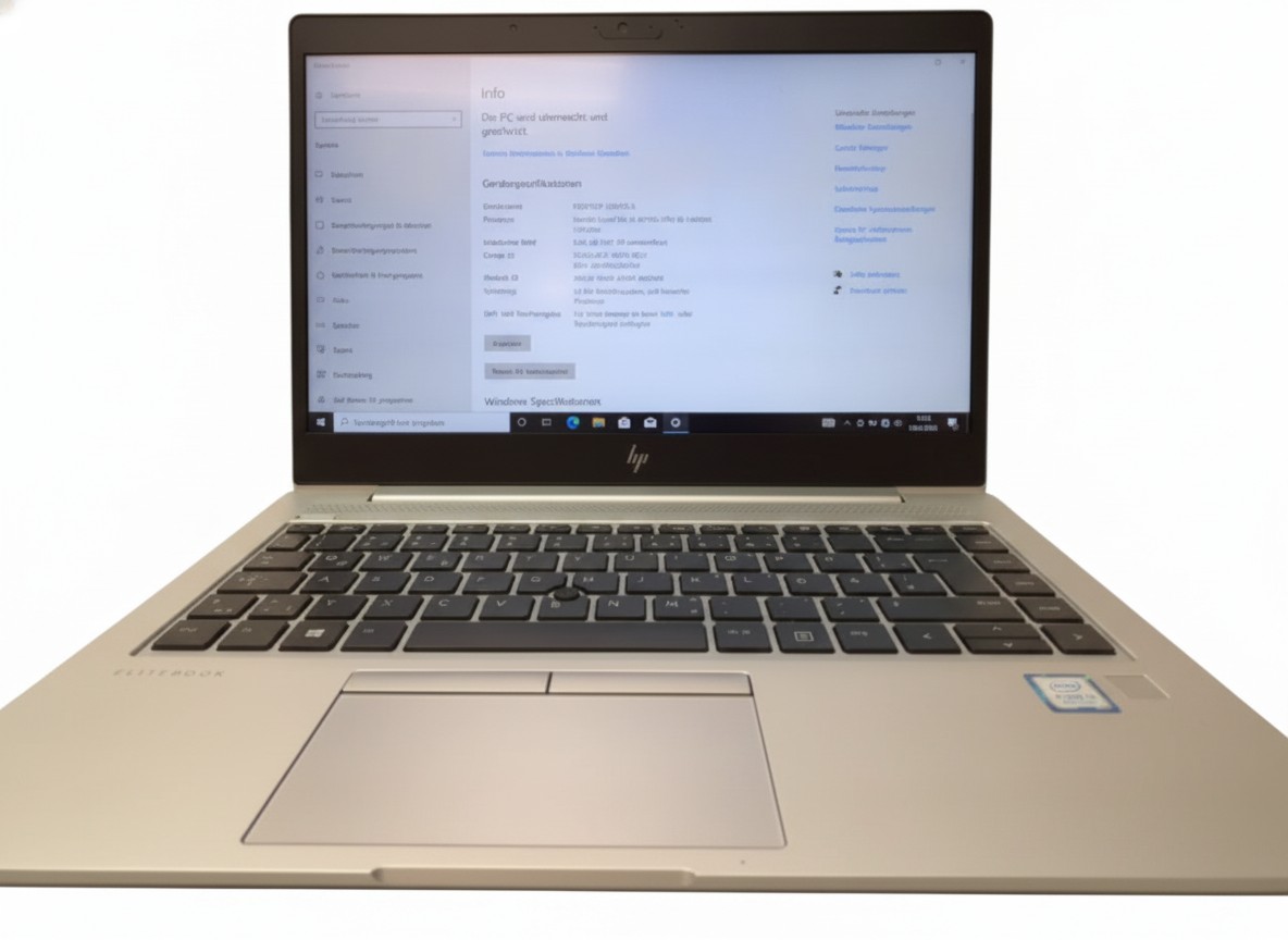 HP EliteBook 840 G5 Silber, 14 Zoll FHD, Intel Core i5-8250U, 8GB RAM, 256GB SSD, inkl. Ladegerät | Zustand: Sehr Gut