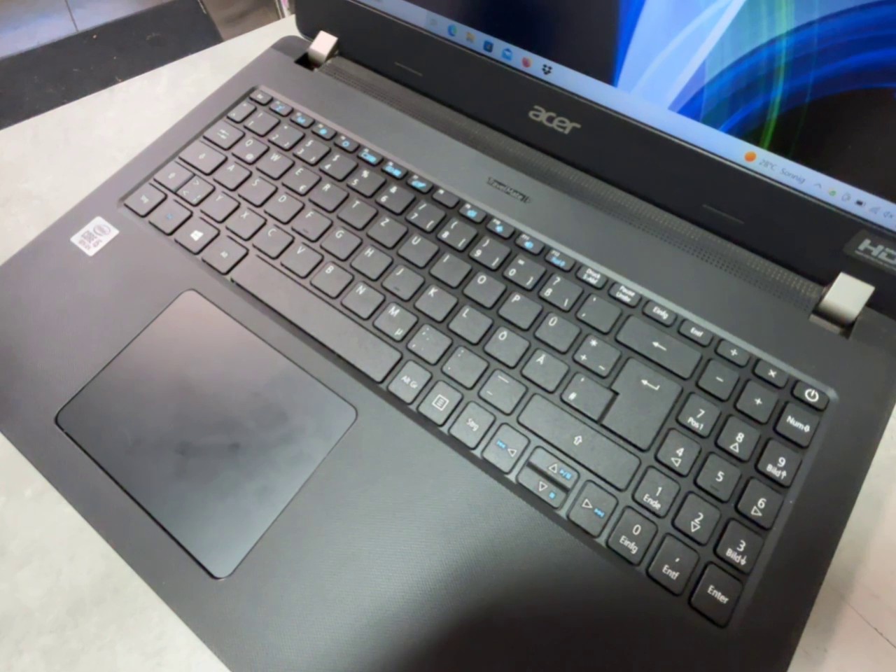 Acer TravelMate P215-52 Schwarz, 15,6 Zoll, Intel Core i5-10210U, 8 GB RAM, 512 GB SSD, Windows 10 Home, Netzteil, OVP | Zustand: Sehr Gut – Bild 4