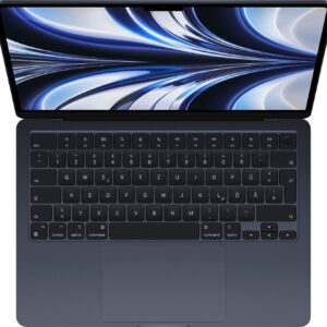 Apple MacBook Air M2 2022 Midnight, Apple M2 Chip, 8 GB RAM, 512 GB SSD, 13,6 Zoll Liquid Retina Display, 171 Ladezyklen | Zustand: Gut
