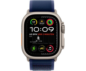 Apple Watch Ultra 2 49mm Titan, Robuste Smartwatch für Sport und Abenteuer, GPS + Cellular, helles Display, lange Batterielaufzeit. | Zustand: Gut | Farbe: silber