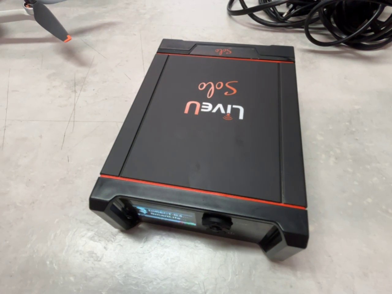 LiveU Solo HDMI, Schwarz/Orange, Mobiler HDMI Video-Encoder für Live-Streaming, keine sichtbaren Schäden | Zustand: Sehr Gut – Bild 2