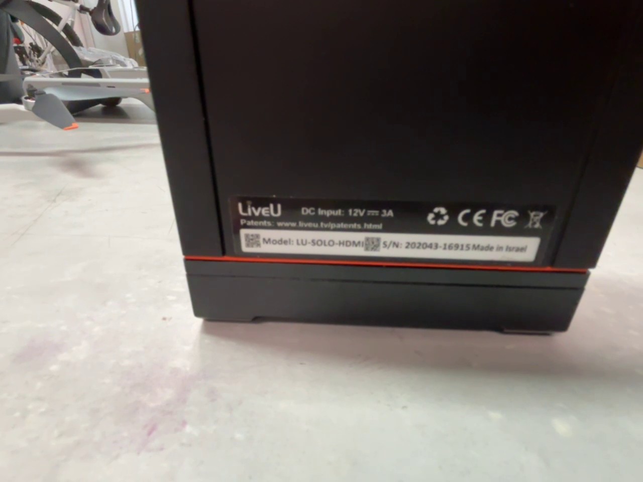 LiveU Solo HDMI, Schwarz/Orange, Mobiler HDMI Video-Encoder für Live-Streaming, keine sichtbaren Schäden | Zustand: Sehr Gut – Bild 6