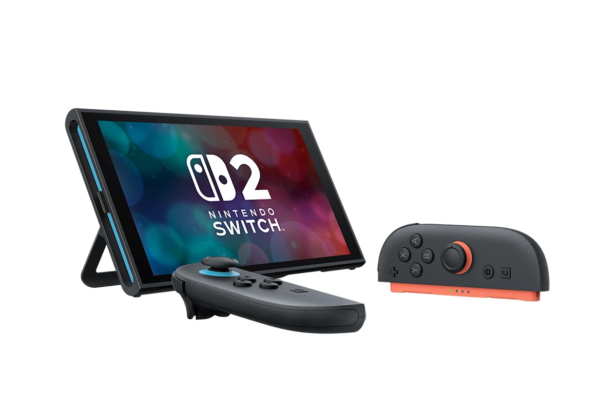 Nintendo Switch 2, 2025, Schwarz, Leistungsstarke Handheld- und Heimkonsole mit verbessertem Display, ideal für Gaming unterwegs und zu Hause | Zustand:: Wie Neu | Farbe: schwarz