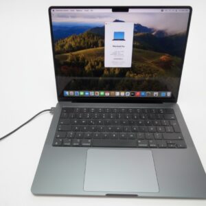Apple MacBook Pro 14 (2023) M3 Pro Spacegrau, 14-core GPU, 512 GB SSD, 18 GB RAM, Zyklen: 233 | Zustand: Gut