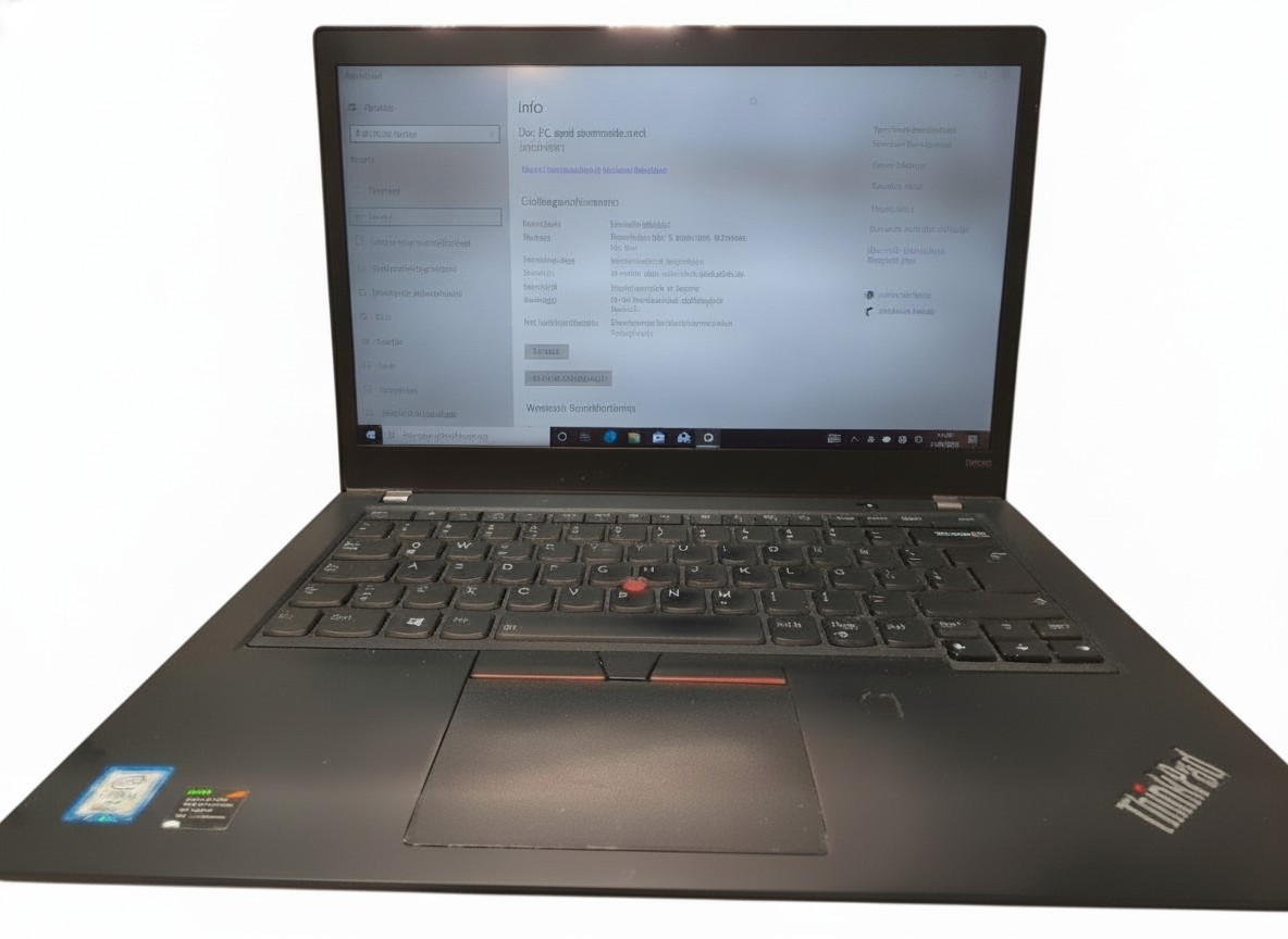 Lenovo ThinkPad T480s 2018 Schwarz, Intel Core i5-8350U, 24 GB RAM, 14 Zoll, inkl. Ladegerät | Zustand: Gut – Bild 2
