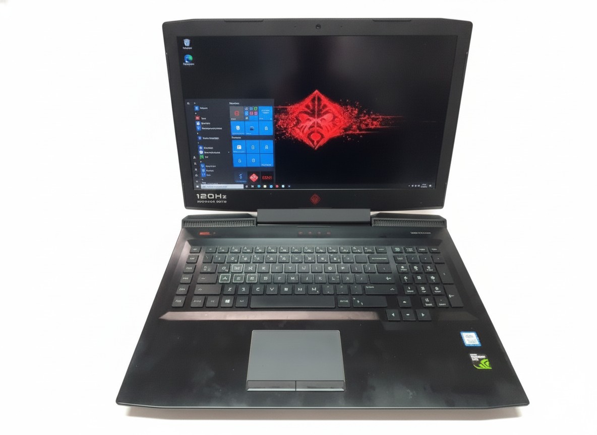 HP Omen 17-an193ng Schwarz, Intel Core i7-8750H, 16GB RAM, 256GB SSD, 1TB HDD, GTX 1060 6GB, 17,3 | Zustand: Gut