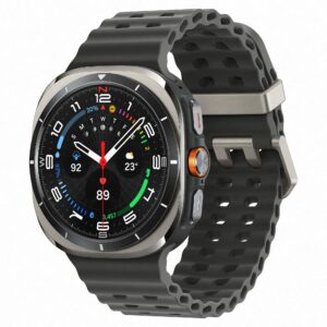 Samsung Galaxy Watch Ultra 2024 Titanium Gray, Smartwatch mit LTE, AMOLED-Display, Fitness- und Gesundheitsfunktionen, inklusive Originalverpackung | Zustand: Wie Neu | Farbe: schwarz