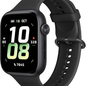 Honor Watch 5, Elegante Smartwatch mit 1,85-Zoll-AMOLED-Display, integriertem GPS, Herzfrequenz- und SpO2-Messung sowie langer Akkulaufzeit. | Zustand: Neu | Farbe: schwarz
