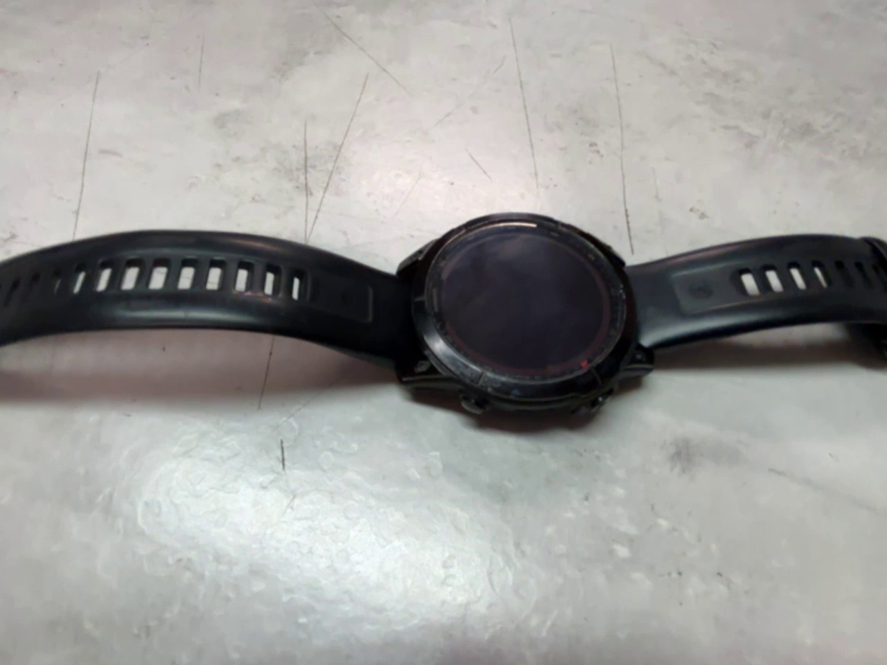 Garmin Fenix 7 Sapphire Solar 2022 Schwarz, Titan Gehäuse, Power Sapphire Glas, Multi-Band GPS, leichte Abnutzung am Armband | Zustand: Gebraucht | Farbe: schwarz – Bild 6