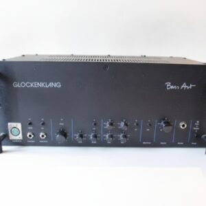 Glockenklang Bass Art Top Schwarz, Professioneller Bassverstärker, Made in W.-Germany,  inklusive Rack-Case, Rack-Einbau | Zustand: Gebraucht