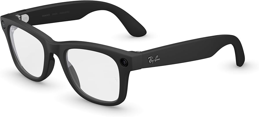 Ray-Ban Meta Wayfarer (Gen 2) Schwarz, Smart Glasses mit Kamera, Audio, Sprachsteuerung, Ladeetui und Originalverpackung | Zustand: Wie Neu