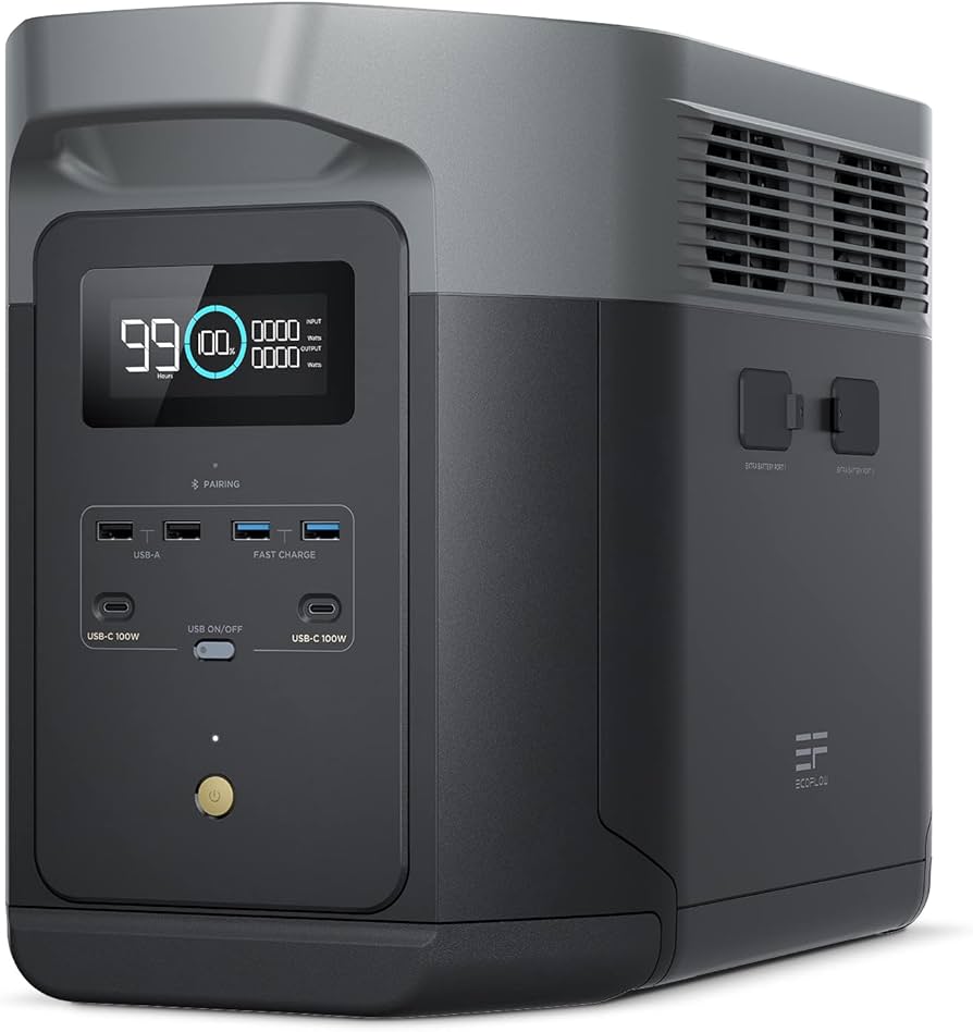 EcoFlow DELTA 2, 1024 , 1800W Ausgang, leichte Kratzer | Zustand: Gebraucht – Bild 4