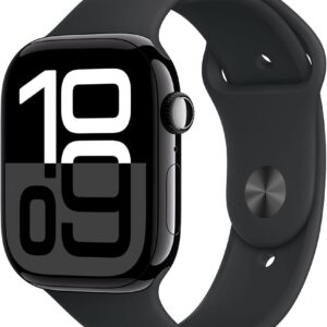 Apple Watch Series 10 46mm Aluminium Diamantschwarz, GPS + Cellular, OVP, Neu, mit Rechnung | Zustand: Sehr Gut | Farbe: schwarz