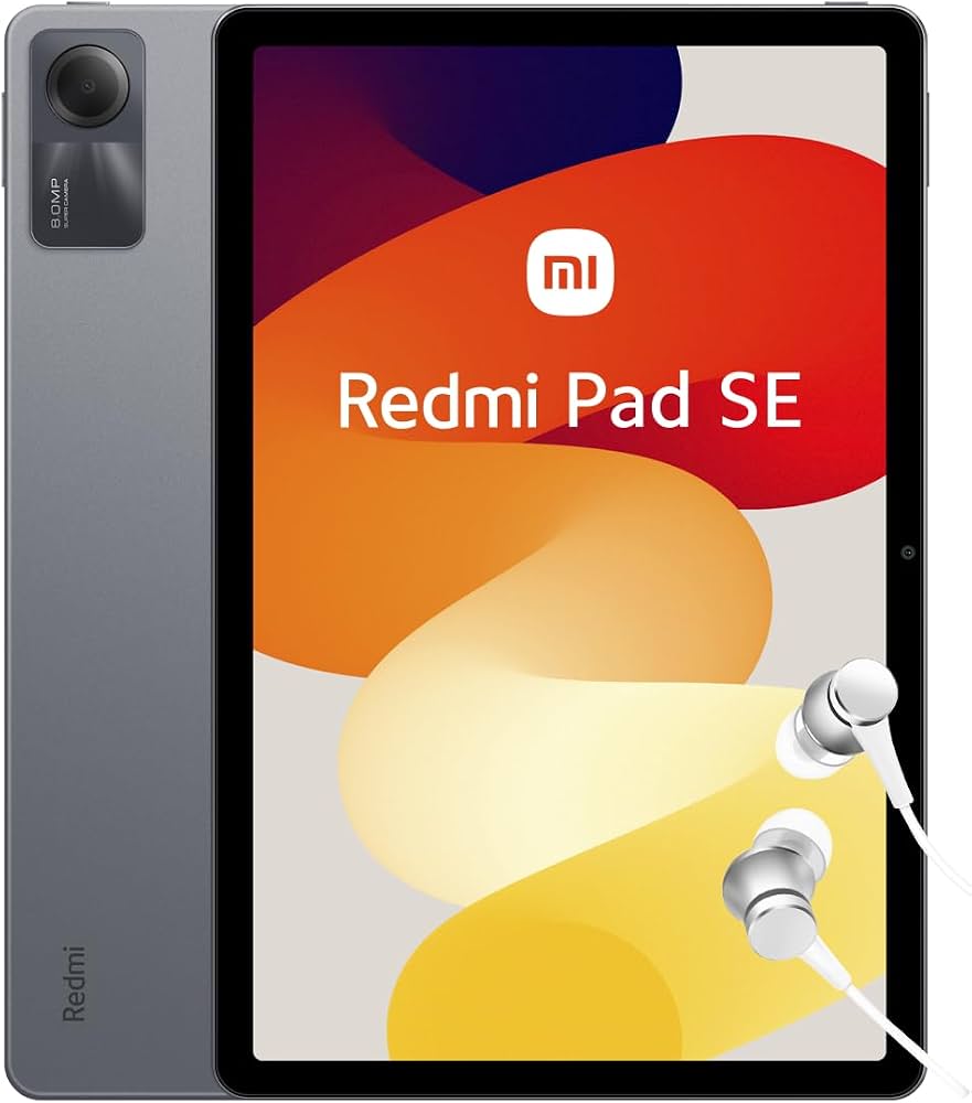 Xiaomi Redmi Pad SE 2023 Grau, 128GB Speicher, 11 Zoll FHD+ Display, 90Hz, Snapdragon 680, 8000mAh Akku, Quad-Lautsprecher | Zustand: Sehr Gut | Farbe: schwarz