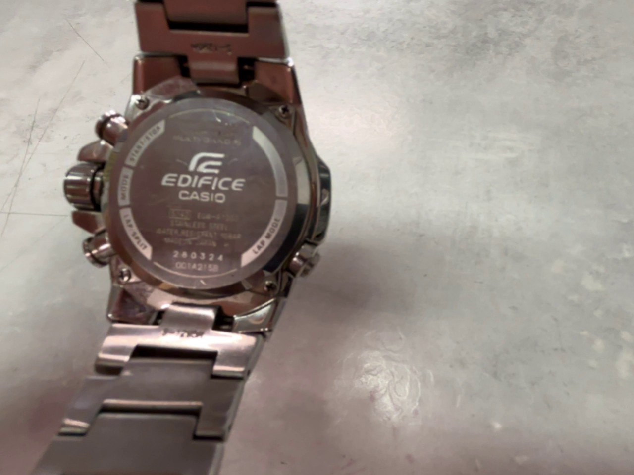 Casio Edifice EQW-A1000 Silber, Solar Funkuhr Herrenuhr Edelstahl Smart Access Multiband 6 | Zustand: Gut | Farbe: schwarz – Bild 3