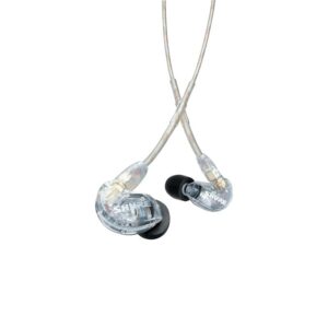Shure SE425-CL Transparent, Professionelle In-Ear-Ohrhörer mit Dual High-Definition-Treibern für präzisen Klang und Sound Isolating Design. | Zustand: Neu | Farbe: weiss
