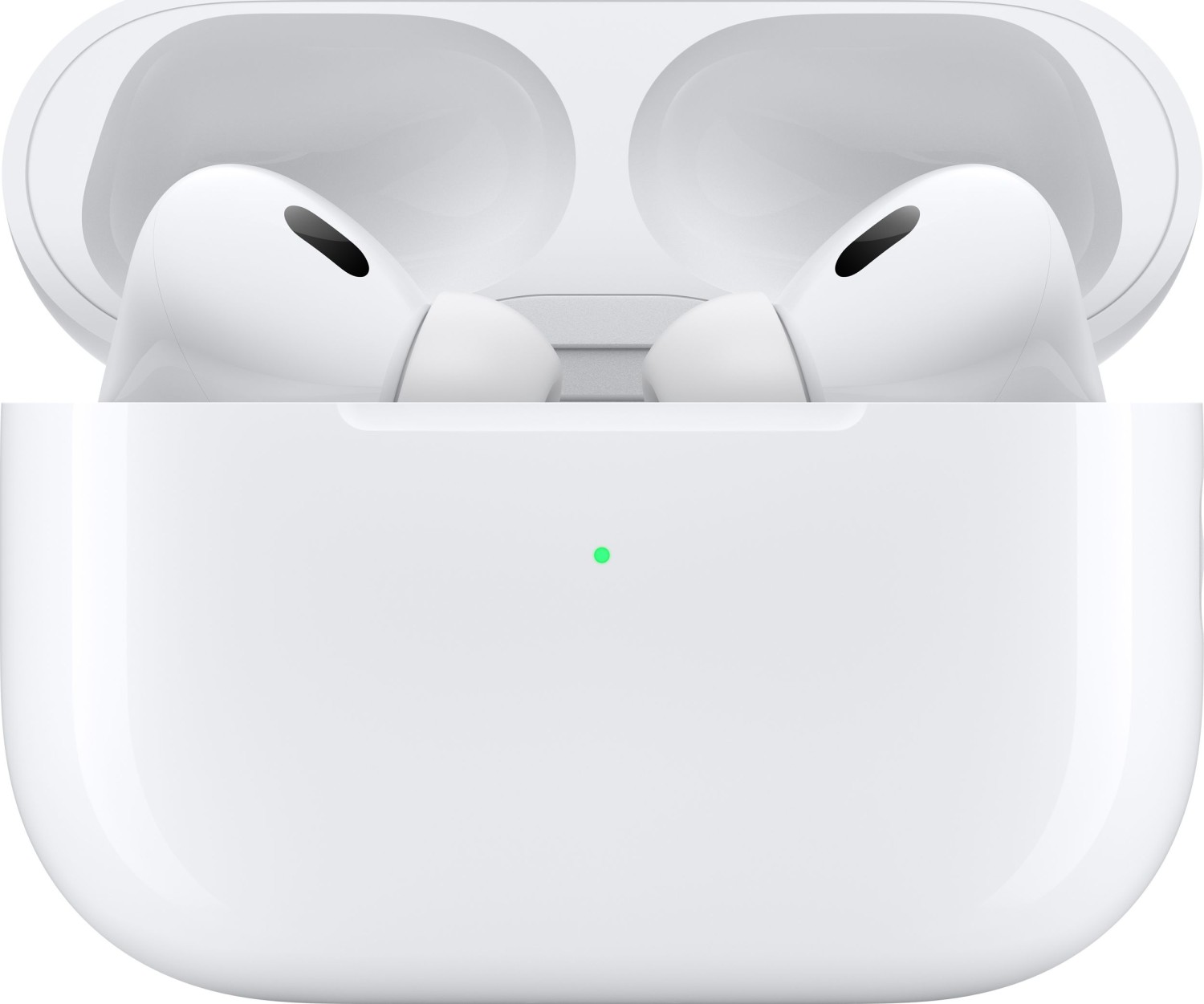 Apple AirPods Pro (2. Gen.) Weiß, Kabellose In-Ear-Kopfhörer mit aktiver Geräuschunterdrückung, H2 Chip und Ladecase | Zustand: Gut – Bild 2