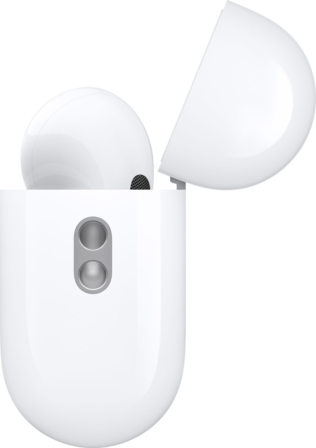 Apple AirPods Pro (2. Gen.) Weiß, Kabellose In-Ear-Kopfhörer mit aktiver Geräuschunterdrückung, H2 Chip und Ladecase | Zustand: Gut – Bild 3