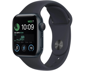 Apple Watch SE (2022) 40mm Mitternacht, GPS, Aluminiumgehäuse, Sportarmband S | M Mitternacht, in Originalverpackung (OVP) | Zustand: Sehr Gut