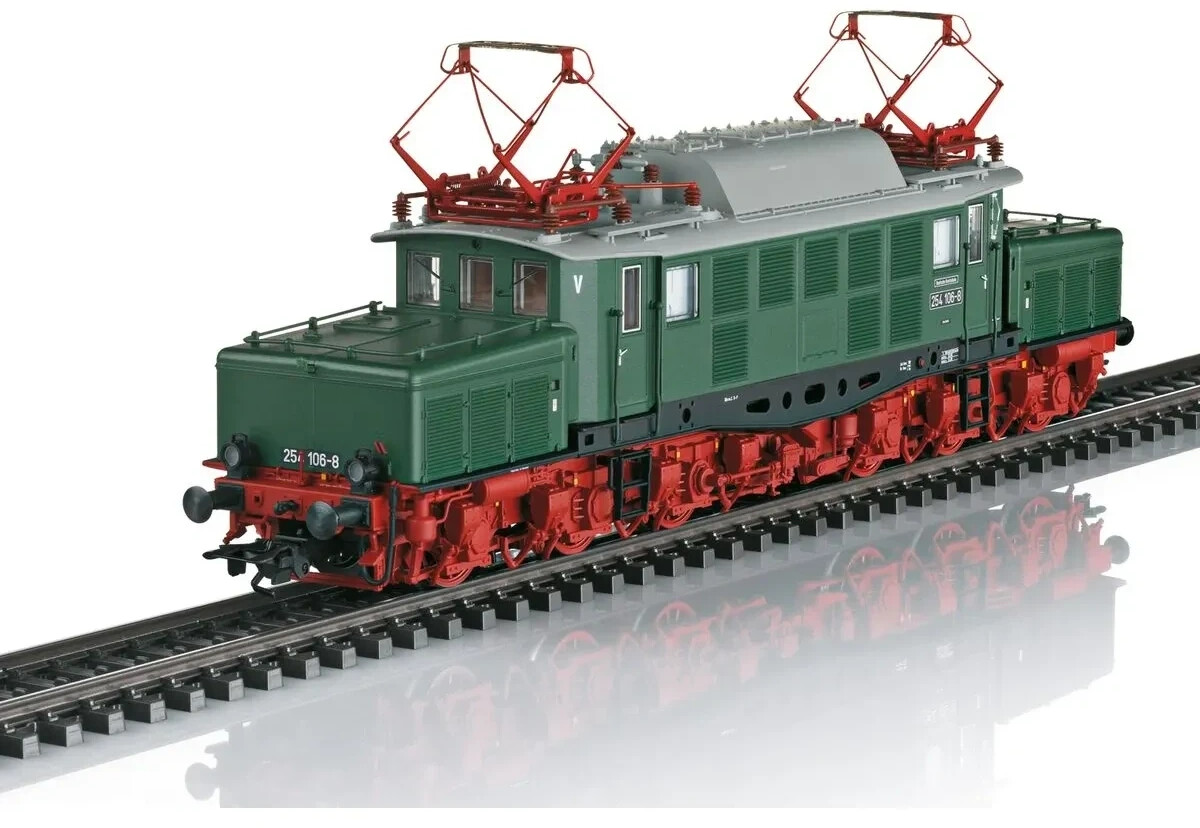 Märklin BR 254 106-8 DR Epoche IV Grün, Elektrolokomotive Spur H0, Modell 39991, mit mfx+ Digital-Decoder, Soundfunktionen und OVP. | Zustand: Neu – Bild 2