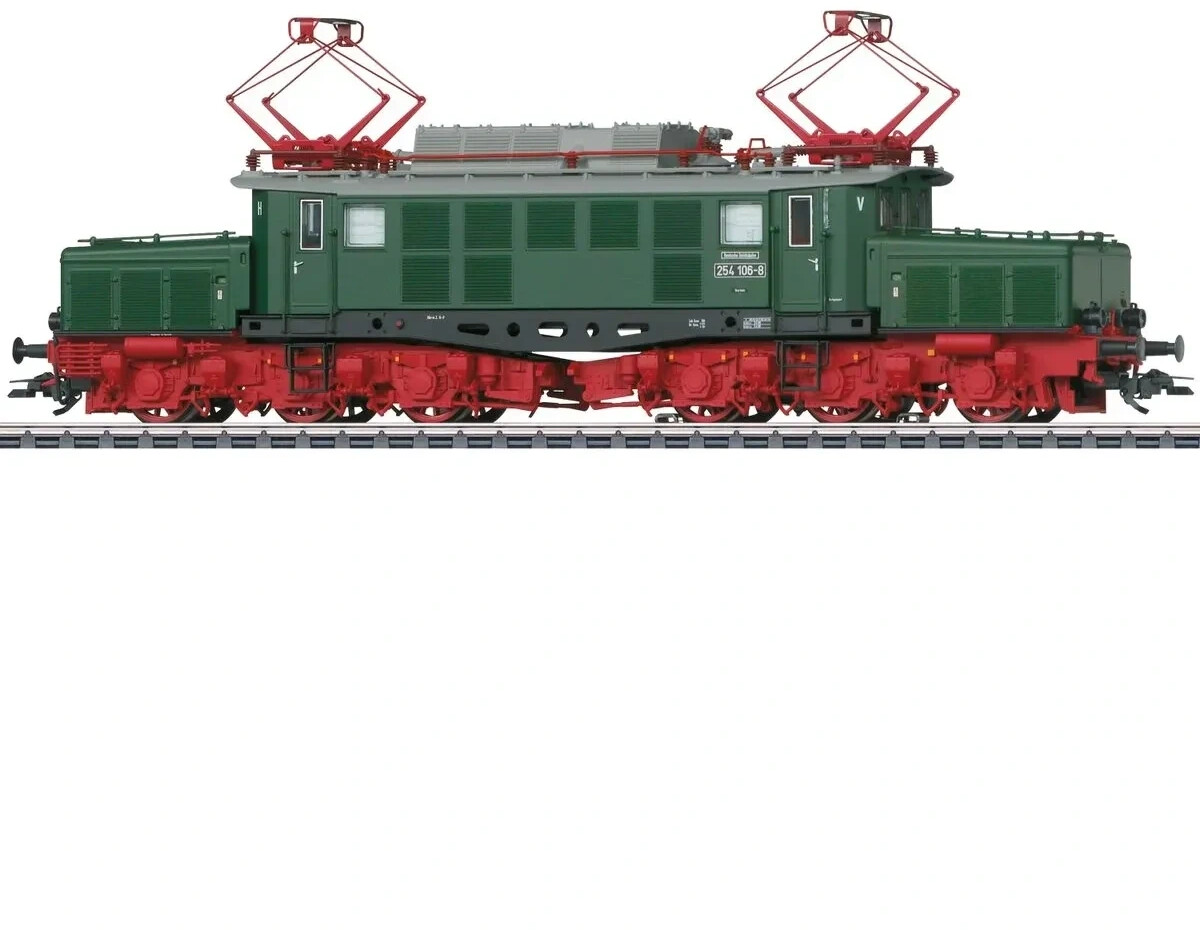 Märklin BR 254 106-8 DR Epoche IV Grün, Elektrolokomotive Spur H0, Modell 39991, mit mfx+ Digital-Decoder, Soundfunktionen und OVP. | Zustand: Neu – Bild 3