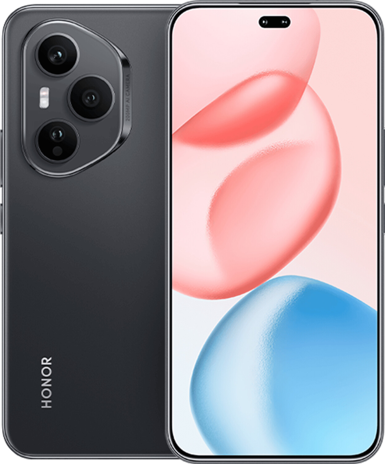 Honor 400 Pro 5G Midnight Black, 12GB | 512GB, 200MP KI-Kamera, Snapdragon 8 Gen 3, 5300mAh Akku, 120Hz AMOLED, OVP | SimLock: Frei | Zustand: Neu | Farbe: schwarz | Akku: 100%