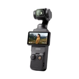 DJI Osmo Pocket 3, Kompakte 4K-Gimbal-Kamera mit 1-Zoll-Sensor, 2-Zoll-Touchscreen und inkludierter Tragetasche. | Zustand: Sehr Gut