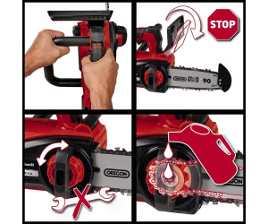Einhell Fortexxa 18/20 TH Rot Schwarz, Einhand-Akku-Kettensäge Baumpflege bürstenloser Motor Oregon-Schwert automatische Kettenschmierung inkl. Akku 2.5Ah ohne Ladegerät mit ersatzkette | Zustand: Neu