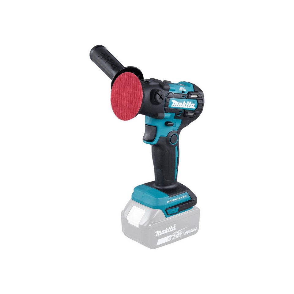 Makita DPV300Z Akku-Polierschleifer, 18V LXT, bürstenloser Motor, 2-Gang, 50 | 80 mm Teller, Lieferung ohne Akku und Ladegerät | Zustand: Neu