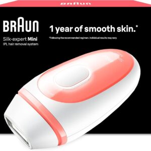 Braun Silk-expert Mini PL1000 Flamingo, IPL-Haarentfernungsgerät mit SensoAdapt-Hauttonsensor, Netzbetrieb, ovp | Zustand: Neu