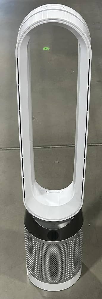 Dyson Pure Cool TP04 Weiß Silber, Turmventilator und Luftreiniger mit Fernbedienung, LCD-Display und 350°-Oszillation | Zustand: Gut – Bild 3