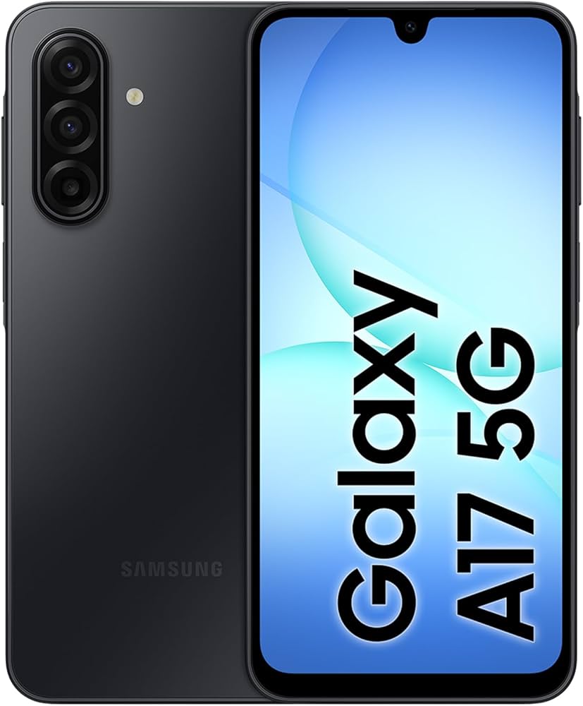 Samsung Galaxy A17 2025 Schwarz, Smartphone mit 128 GB Speicher und Originalverpackung | SimLock: Frei | Zustand: Neu | Farbe: schwarz | Akku: 100%
