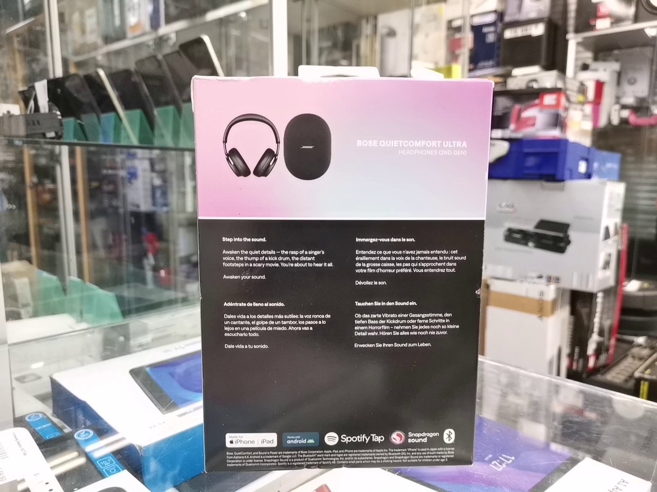 Bose QuietComfort Ultra (2. Gen) Schwarz, Over-Ear Kopfhörer, Noise Cancelling, Bluetooth, ovp | Zustand: Neu – Bild 5