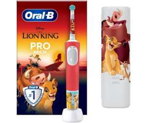 Oral-B Pro Kids König der Löwen Rot, Elektrische Kinderzahnbürste ab 3 Jahren, 2 Putzmodi, inkl. Reiseetui und Stickern | Zustand: Neu – Bild 2