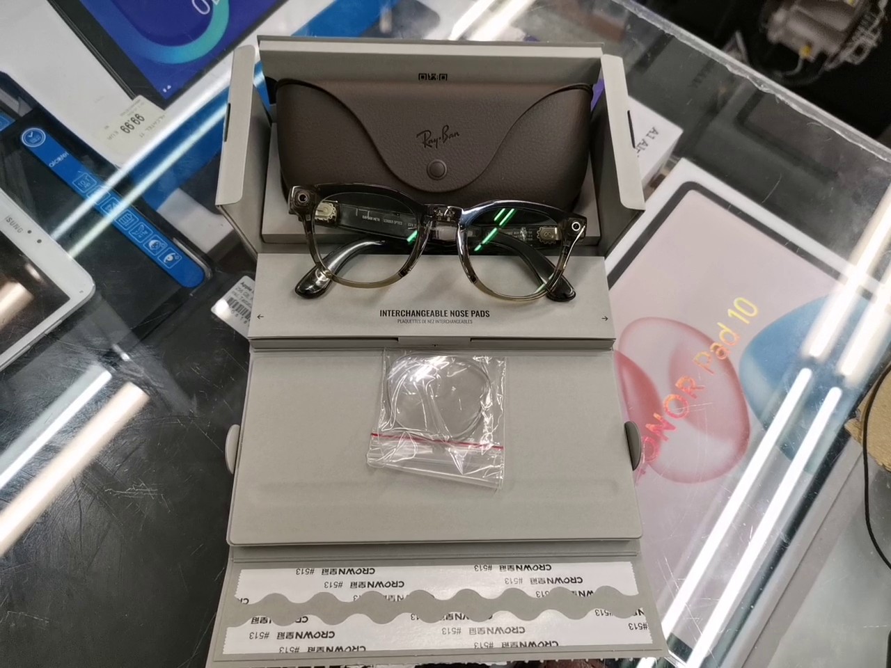 Ray-Ban Meta Scriber Optics 0RW7002 8531 Beige, Smart Glasses, Gen 2, Kunststoff, Panto, inkl. OVP & Originalrechnung vom 17.08.2026 | Zustand: Neu