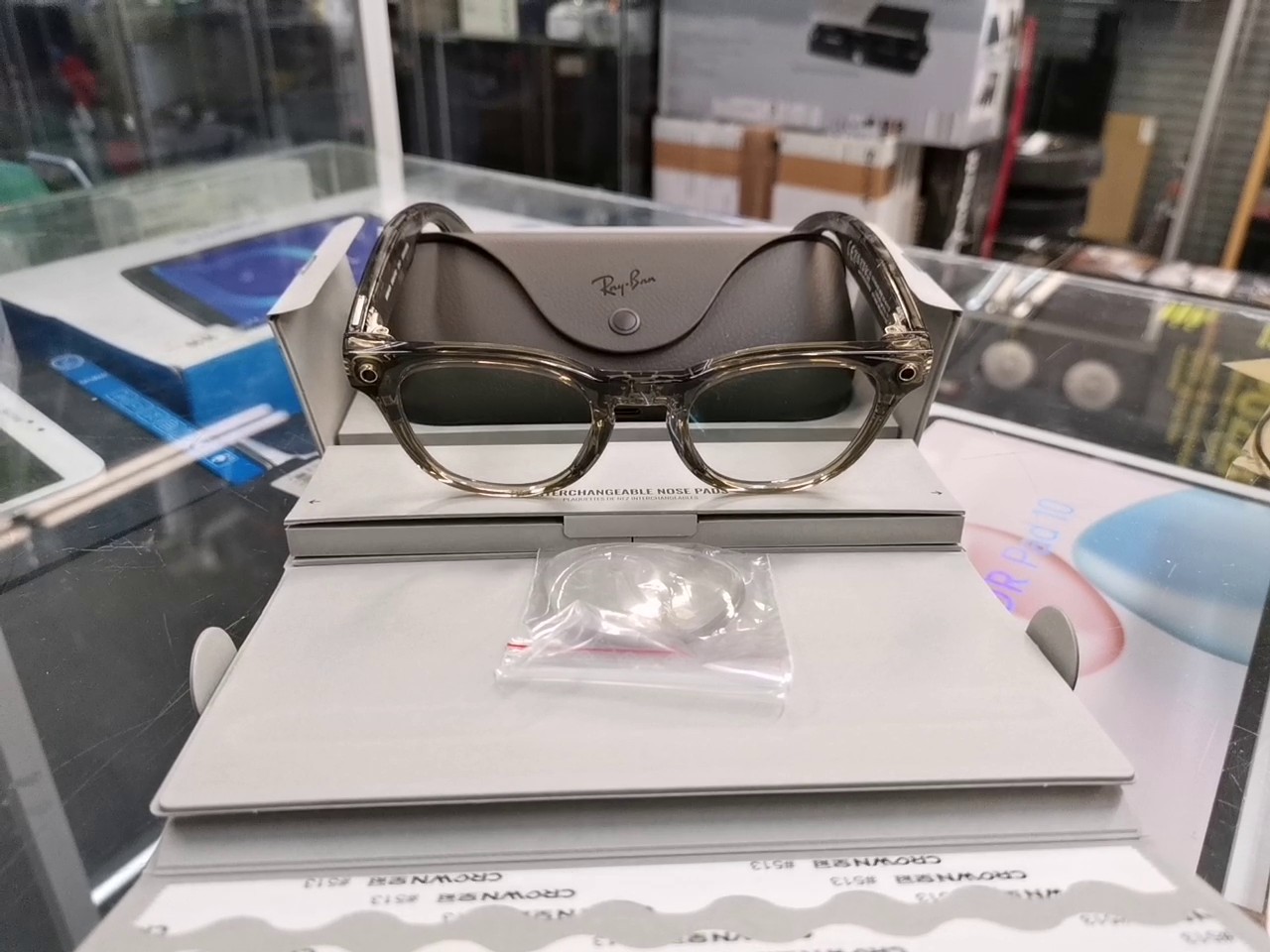 Ray-Ban Meta Scriber Optics 0RW7002 8531 Beige, Smart Glasses, Gen 2, Kunststoff, Panto, inkl. OVP & Originalrechnung vom 17.08.2026 | Zustand: Neu – Bild 2