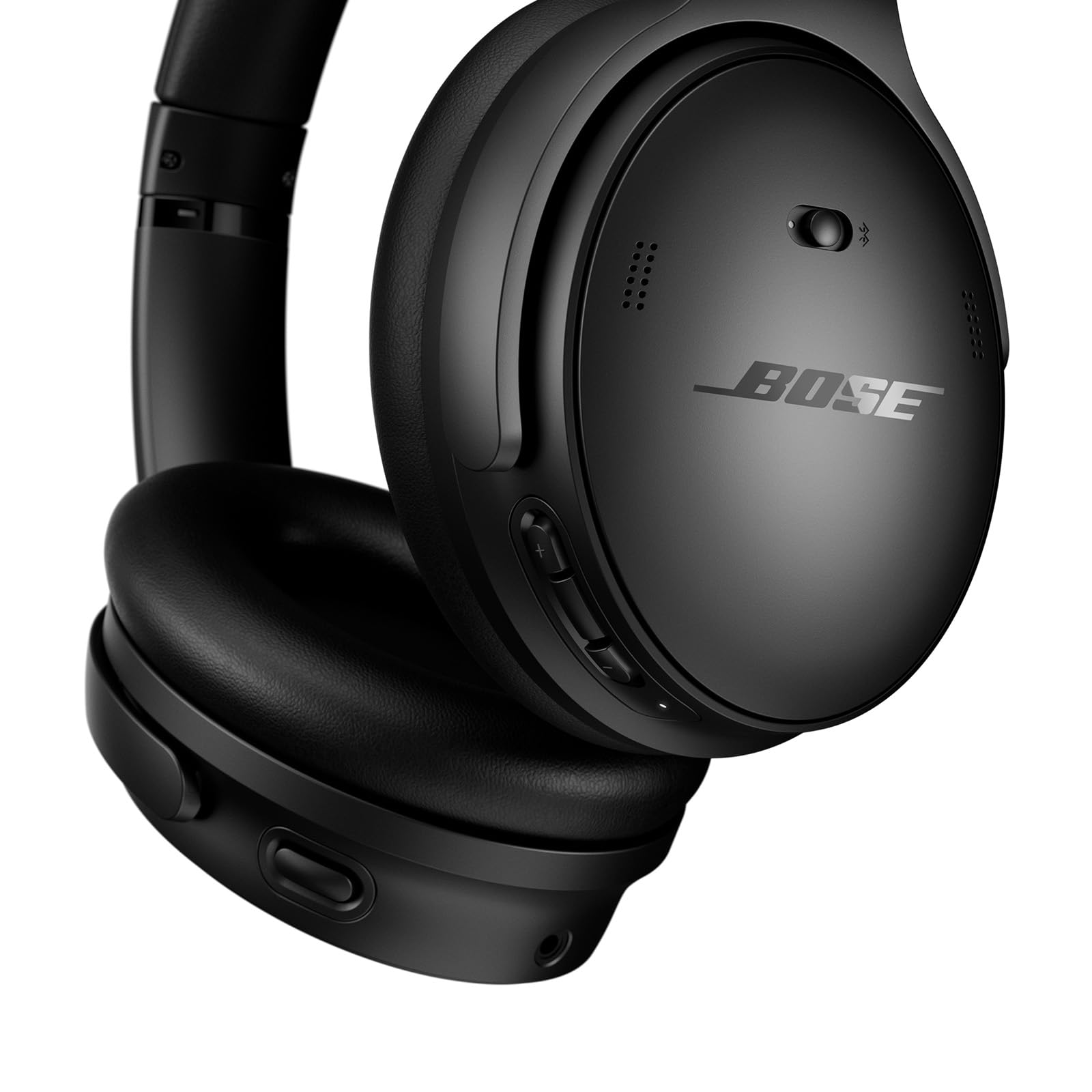 Bose QuietComfort SC Schwarz, Kabelloser Over-Ear Kopfhörer mit aktiver Geräuschunterdrückung (ANC) und Stoffetui | Zustand: Neu – Bild 2