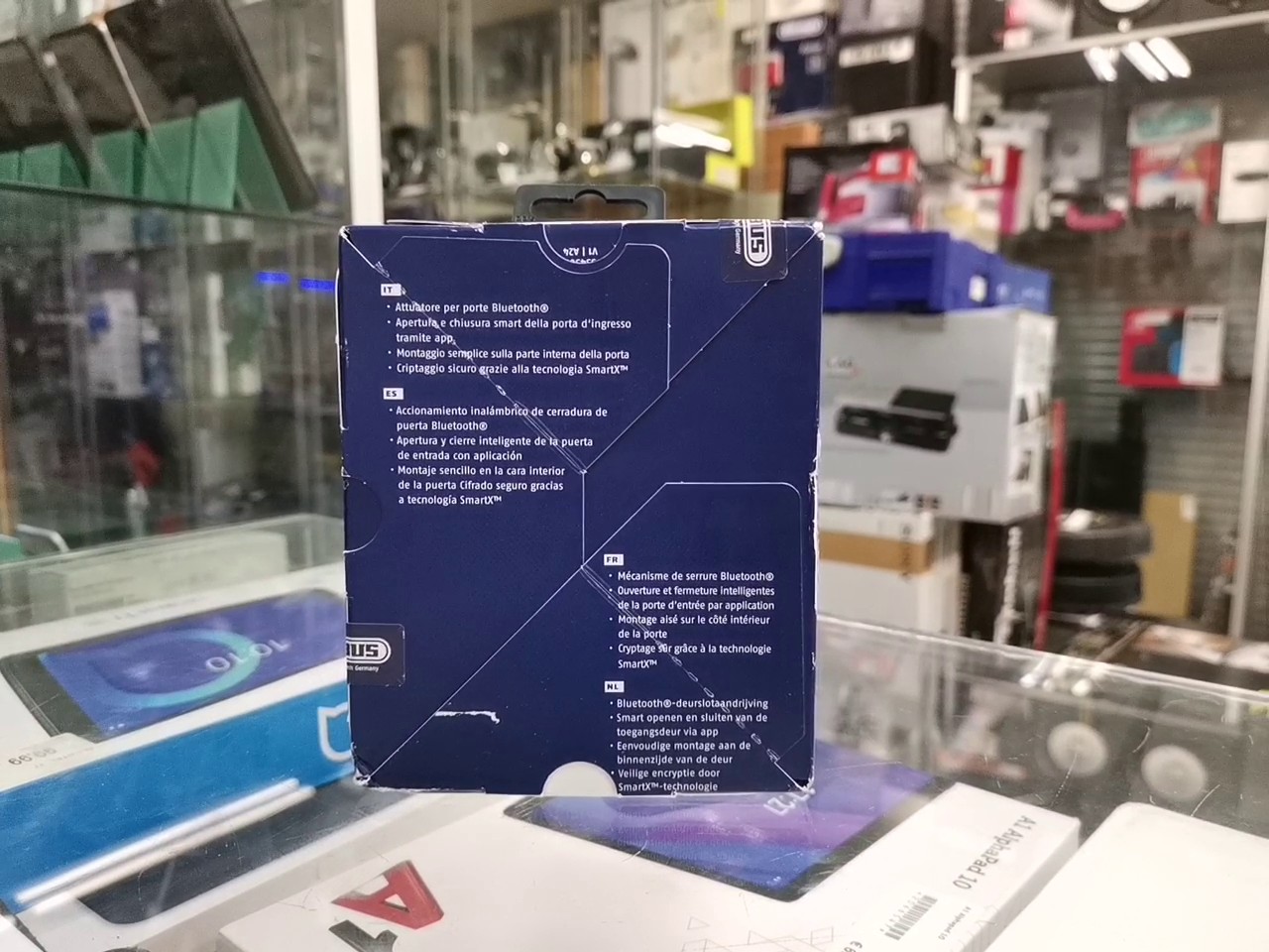 ABUS Loxeris One CFA4100 Weiß, Smarter Bluetooth-Türschlossantrieb für Haustüren, steuerbar per ABUS One App, in Originalverpackung | Zustand: Neu – Bild 2