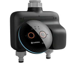 Gardena smart smart Dual Water Control Schwarz, Intelligente Bewässerungssteuerung mit zwei Ausgängen für die App-Steuerung, in Originalverpackung. | Zustand: Neu