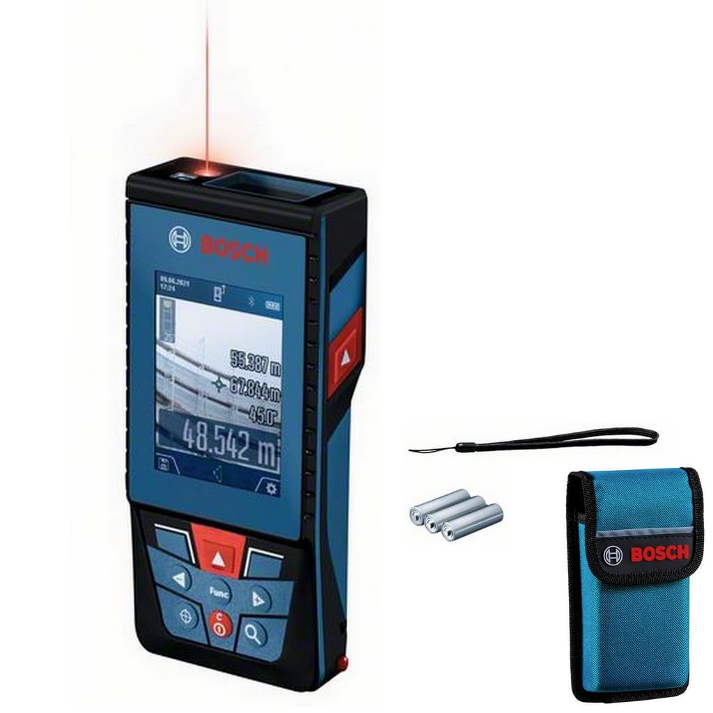 Bosch GLM 100-25 C Blau, Laser-Entfernungsmesser inkl. Tasche, OVP, Zieltafel und USB-Kabel | Zustand: Neu – Bild 3
