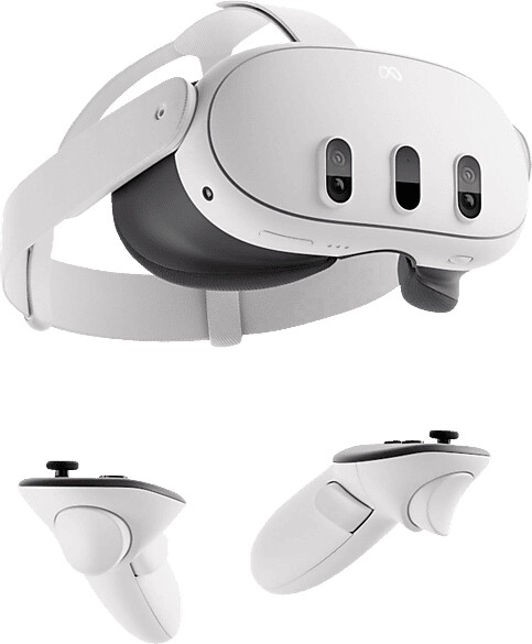 Meta Quest 3 512GB Weiß, Inkl. OVP und Zubehör wie BoboVR und Elite Strap+ s3 pro head stap | Zustand: Sehr Gut – Bild 3